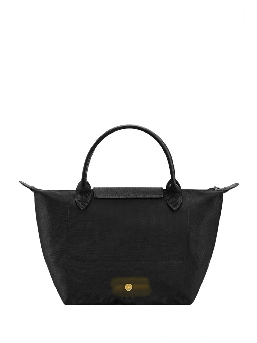 FASHION BAGS Nylon Tote Bag, black and gold hardware
